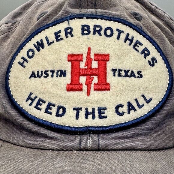 Distressed, Clean, Howler Bros Baseball Cap Men's Heed The Call Patch **READ** - Picture 2 of 11